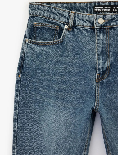 Resim Koton Erkek Jean Pantolon 6SAM40150ND