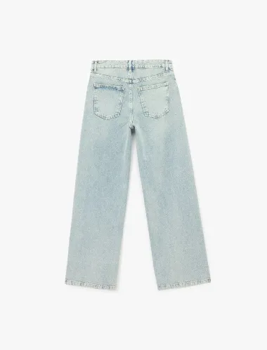 Resim Koton Kadın Jean Pantolon 7WAL40047MD