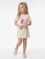 Resim Koton Kız Bebek T-shirt 6SMG10187AK