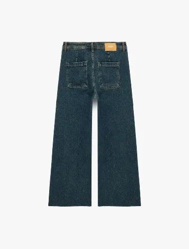 Resim Koton Kadın Jean Pantolon 7WAL40056MD