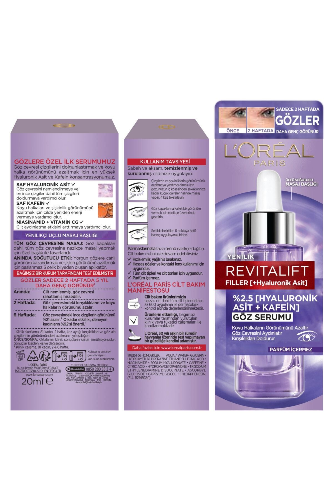 Resim Lo.Skın Revıtalıft Fıller Göz Serum