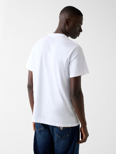 Resim Guess  Erkek  T-shirt M6RI23K8FQ4-G011 Ss Cn Terry Logo Tee