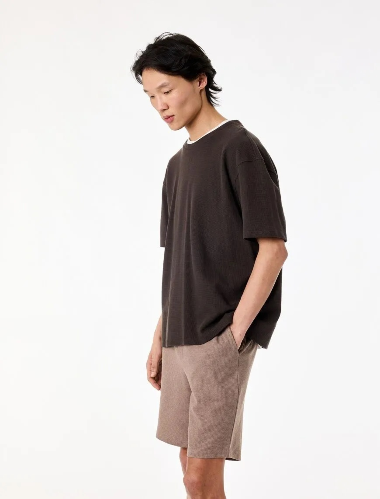 Resim Koton Erkek Kot&Kanvas Şort 6SAM40009MK