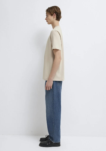 Resim Mavi Erkek T-shirt M066249-70004