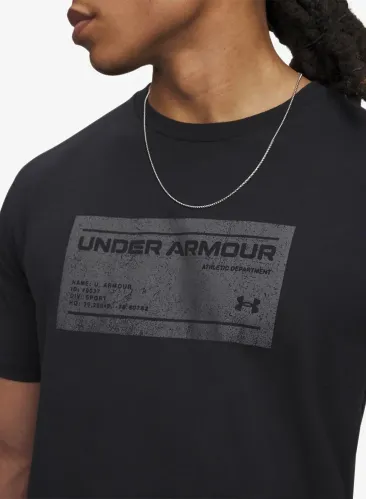 Resim Under Armour Ua M Box Wm Label Ss Erkek T-Shirt 6017350-001