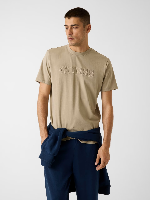 Resim Guess Athleisure  Erkek  T-shirt Z2YI11J1314-G9I0 Ss Alphy T-Shırt