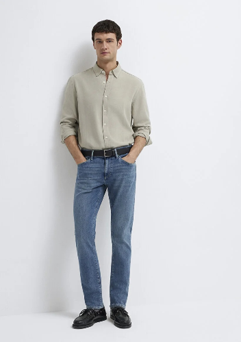 Resim Mavi Jake Erkek Jean Pantolon M00422A1728