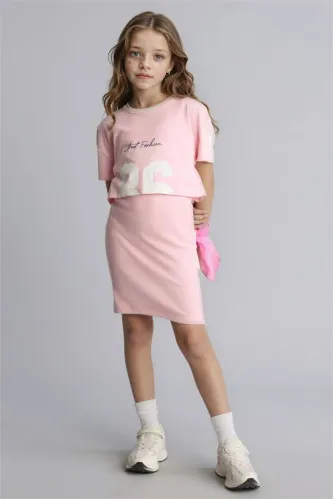 Resim Defacto Kız Çocuk Elbise D2339A8/PN69