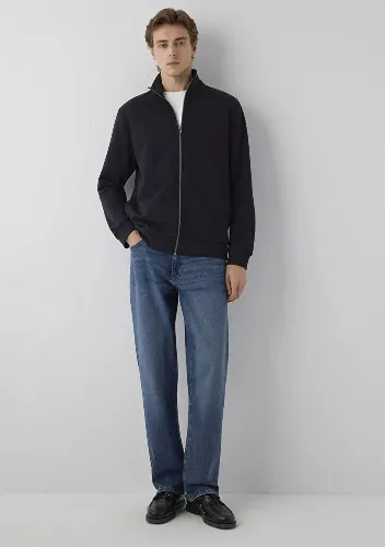 Resim Mavi Erkek Sweat M0S10653-900