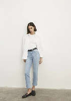 Resim Mavi New York Kadın Jean Pantolon M101441-86391