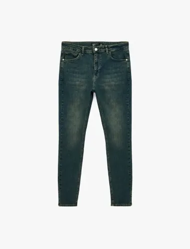 Resim Koton Erkek Jean Pantolon 7WAM40092ND