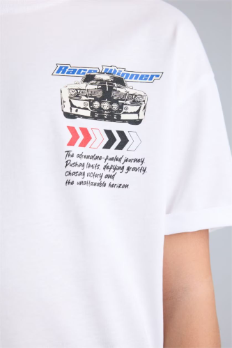 Resim Defacto Erkek Çocuk T-shirt H0978A8/WT34