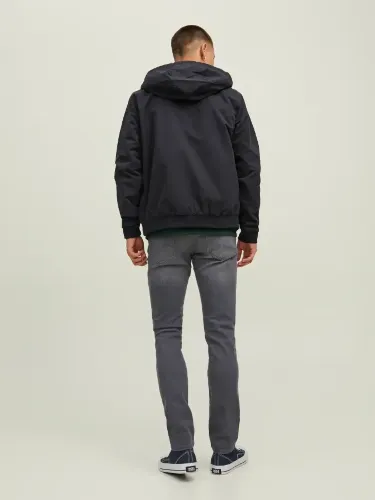 Resim Jack & Jones Jjerush Hood Bomber Noos Erkek Mont 12200208