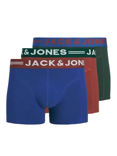 Resim Jack & Jones Jacaıden Solıd Trunks 3 Pack Sn Erkek Boxer&Külot 12113943