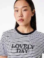 Resim Koton Kadın T-shirt 6SAK50164EK