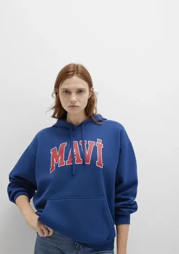 Resim Mavi Kadın Sweat M1600361-82625