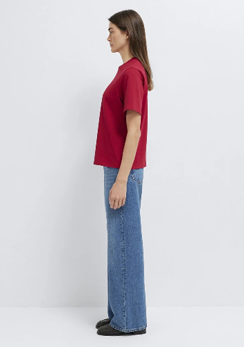 Resim Mavi Kadın T-shirt M1613890-70391