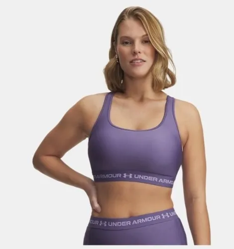 Resim Under Armour Crossback Mid Bra Kadın Spor Sütyen 1361034-520
