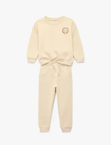 Resim Koton Erkek Bebek Sweat Takım 7WMB10032TK