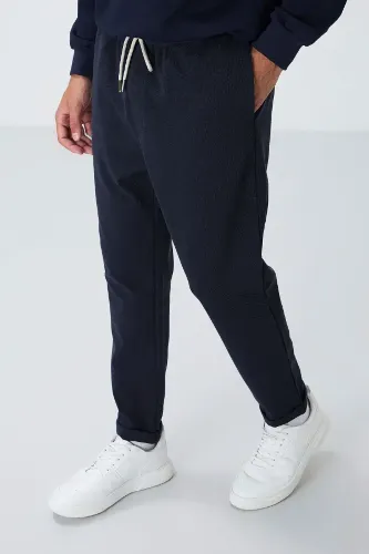 Resim T15Er-82154 Düz Paça Erkek Eşofman Alt