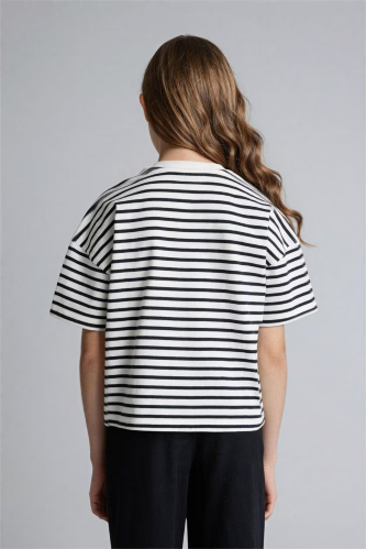 Resim Defacto Kız Çocuk T-shirt D8581A8/NV86