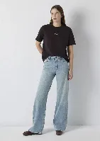 Resim Mavi Kadın T-shirt M1612829-70240