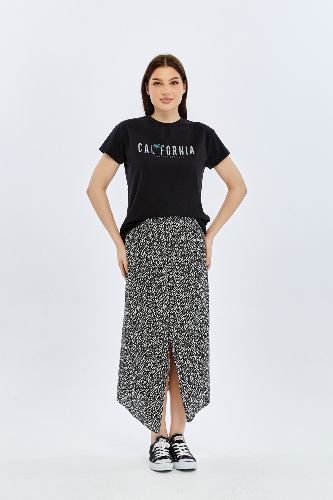 Resim Viole&More Kadın Etek 1293-Kadın Önden Yırtmaçlı