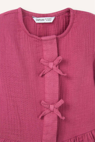 Resim Defacto Kız Bebek Sweat Takım G8736A5/BR123