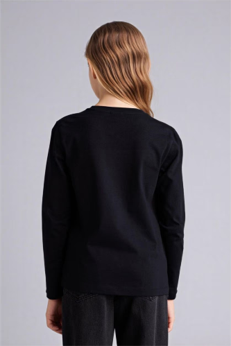 Resim Defacto Kız Çocuk Sweat G0860A8/BK81