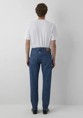 Resim Mavi Marcus Erkek Jean Pantolon M00351A4072