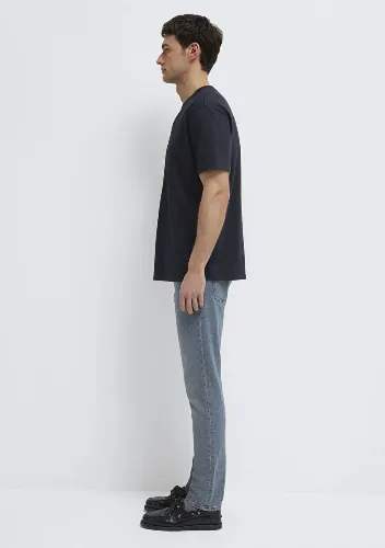 Resim Mavi Erkek T-shirt M0611596-900