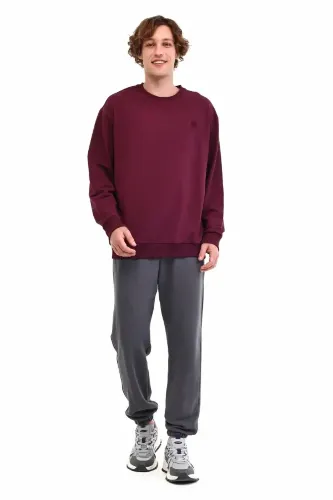 Resim Lumberjack Erkek Sweat A102696691 Mb Sn75 C Neck Sw 6Pr