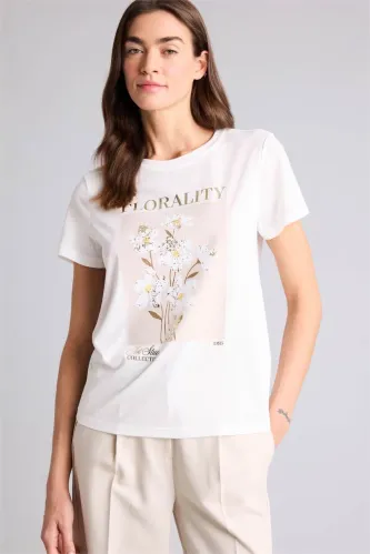 Resim Defacto Kadın T-shirt H2032AX/ER105