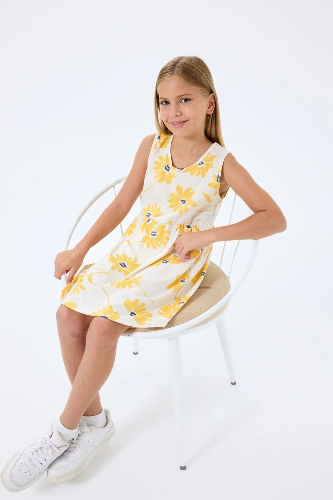 Resim Yenikoza Kız Çocuk Elbise / Tulum