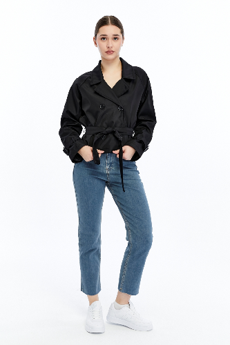 Resim Yenikoza Kadın Pardesü / Trençkot