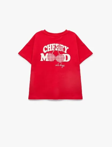 Resim Koton Kız Bebek T-shirt 6SMG10172AK