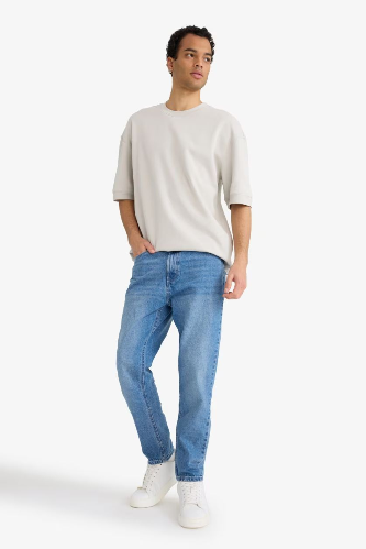 Resim Defacto Erkek T-shirt B4844AX/GR368