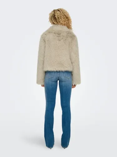 Resim Only Onlmanny Faux Fur Jacket Otw Noos Kadın Mont 15322406