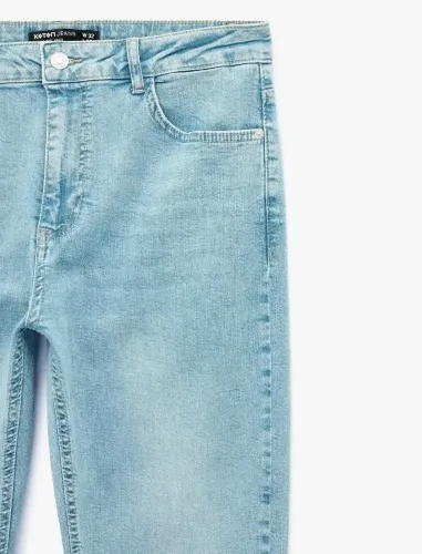 Resim Koton Erkek Jean Pantolon 7WAM40085ND