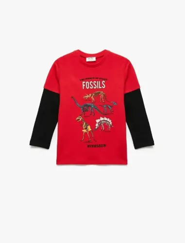 Resim Koton Erkek Çocuk Sweat 7WKB10130TK