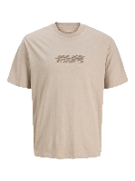 Resim Jack & Jones Jcofusıon Branded Tee Crew Neck Fst Erkek T-Shirt 12297844