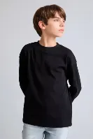 Resim Defacto Uzun Kol Erkek Çocuk Sweat E9661A8/BK81