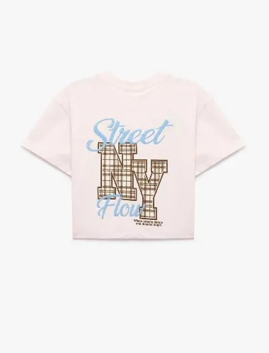 Resim Koton Kız Çocuk T-shirt 6SKG10429AK