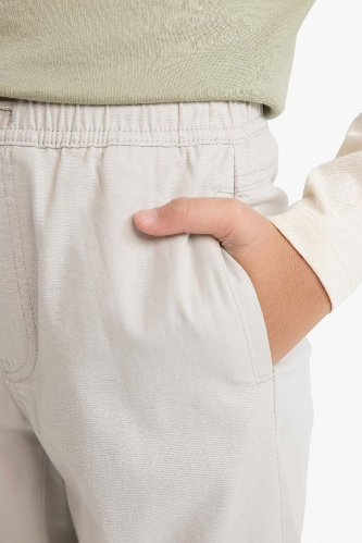 Resim Defacto Erkek Çocuk Kanvas Pantolon B6713A8/GR296