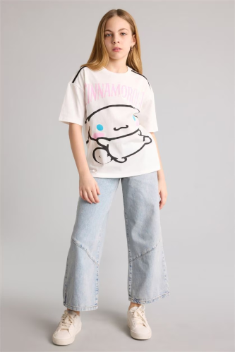 Resim Defacto Kız Çocuk T-shirt H1429A8/ER105