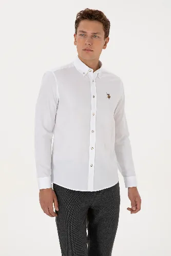 Resim 2225466 Cedcolor025K U.S Polo Assn. Erkek Uzun Kol Gömlek