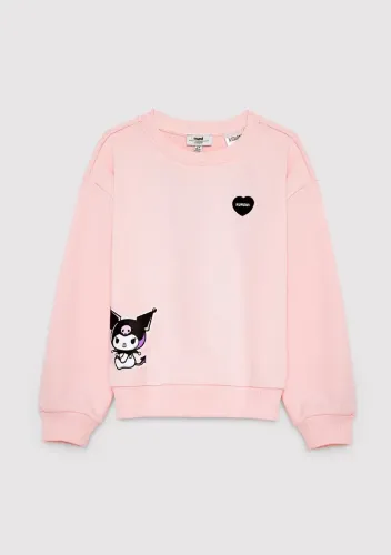 Resim Mavi Kız Çocuk Sweat M7S10199-90773