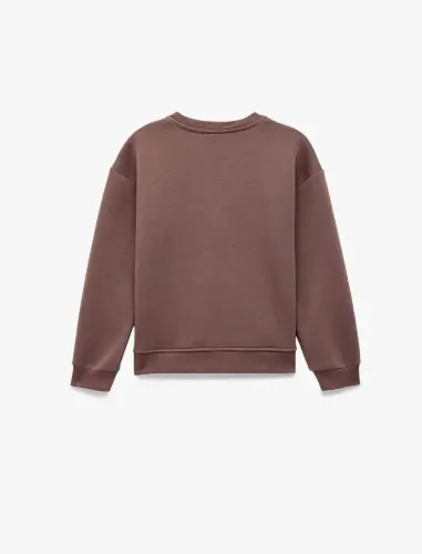Resim Koton Kız Çocuk Sweat 7WKG10029AK