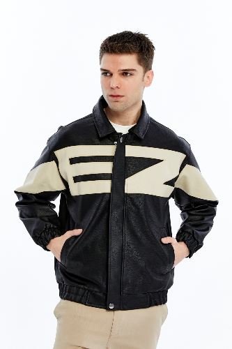 Resim Trender Erkek Deri Mont ve Ceket