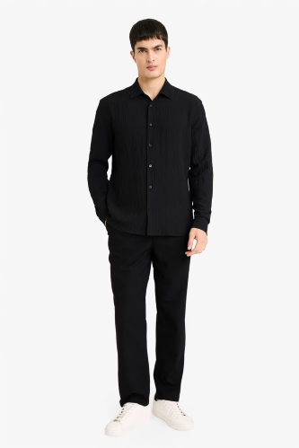 Resim Defacto Erkek  Uzun Kol Gömlek D7246AX/BK27